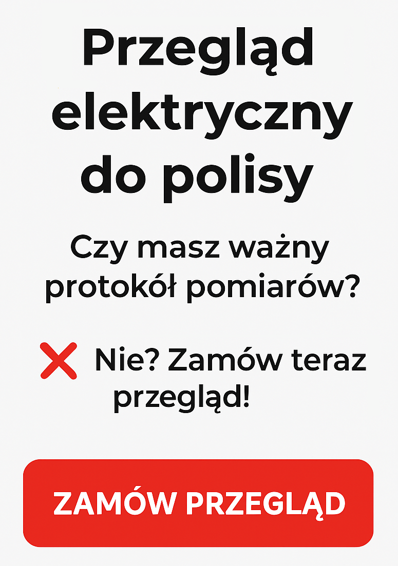 brak przeglądu elektrycznego brak przeglądu elektrycznego